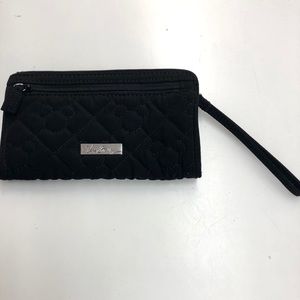 Black Vera Bradley Mickey Mouse Wristlet (EUC)